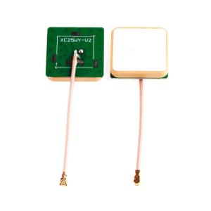 China 50 Ohm Impedance 25x25x4mm Internal GPS Antenna for 1575.42MHz GPS Positioning System factory