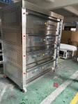 16 Trays Capacity Gas Powered Bakery Deck Oven 220V50HZ 0.3KW Power