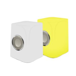 China 3D Stereo Plastic LED Light Speakers Wireless Remote Control factory