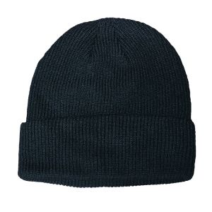 Solid Color Unisex Knit Beanie Hats Spring Winter Fitted Wool Material