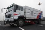 HOWO 10m3 Street Sweeper Truck Vacuum Road 35t 6 Wheelers