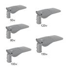 Aluminum Alloy Intelligent Street Lamp 80w Led Street Light For Pedestrian
