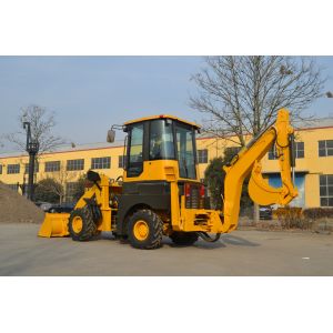 37w 3.4 Ton Road Construction Machinery Hydraulic Backhoe Loader