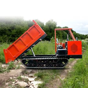 China Industrial Strength Crawler Dumper Truck 4 Ton Weichai Diesel for Material Handling factory