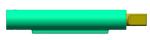 Custom Slow Down Linear Damper 16mm Diameter Rotary Damper for Dishwasher