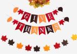 Give Thanks Unbleached Diy Felt Garland Bunting Banner Party Decoration