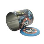 Ultraportable Stable Tin Beer Bucket , Recyclable Popcorn Tin Bucket