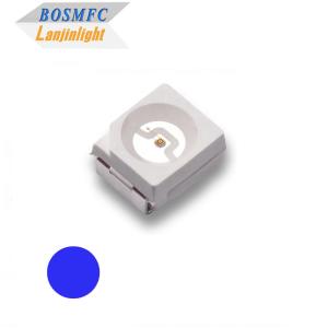 China 20mA 3528 SMD LED Blue Emitting light good Heat Dissipation For LED Strip factory