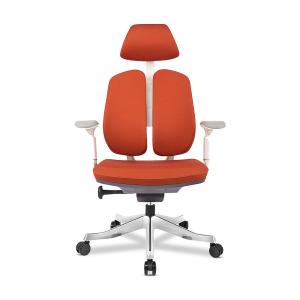 China Leather Ergonomic Mesh Executive Chair Orange Posture 3D Adjustable Armrest factory