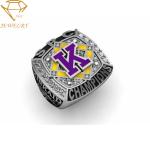 Custom Sports Team Championship Rings Silver Football Champions Ring With Your