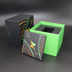 China Spot UV Printing Custom Watch Packaging Box 12.5x12.5x10.5CM factory