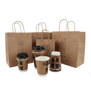 China Multi Purpose Kraft Personalised Takeaway Paper Bags For All Occasions factory