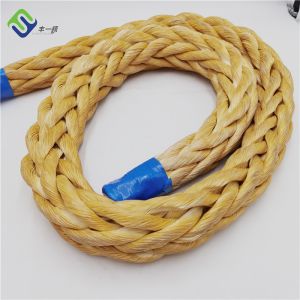 12 Strand UHMWPE Braided Cord With 1.8m Protected Mooring Eye At Each End