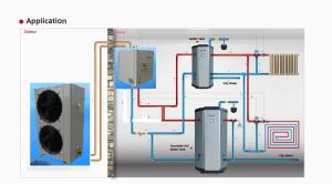 China air to water heater heat pump Split heat pump factory