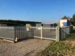 China Security D Pale Powder Coated Palisade Fencing 2750mm Width factory