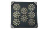 IP66 explosion proof Petrol Station Lighting 110Lumen per watt 150W tempered
