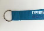 Nylon material Silk Screen Lanyards , print mobile safety lanyards for id badges