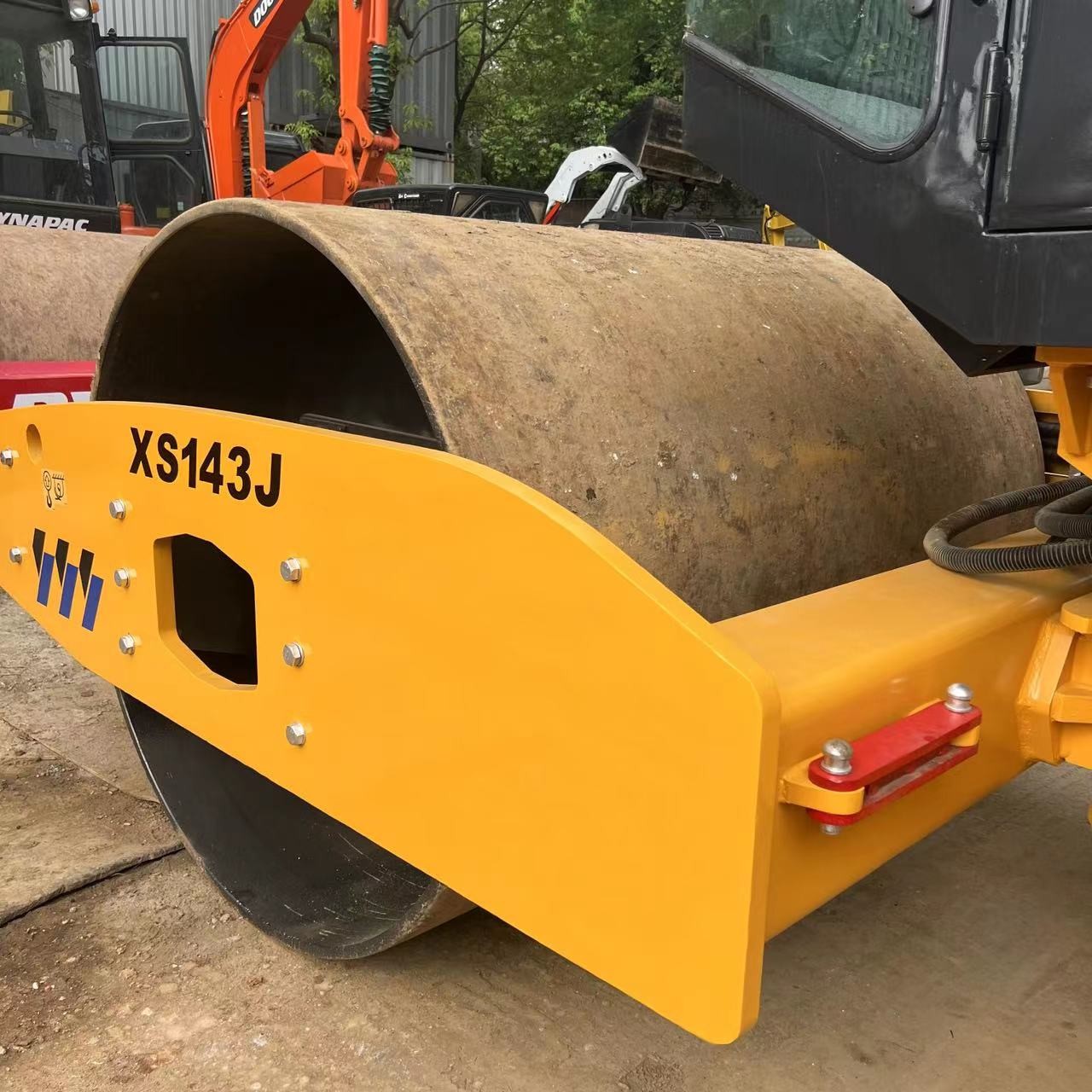 14 Ton Used XCMG XS143J Road Roller Second Hand Single Steel Vibratory Roller