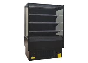 China SEMI Vertical Refrigerated Square Grab And Go Display Cooler R404a factory