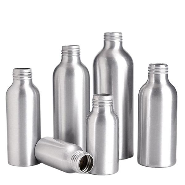 China 20ml 65ml Perfume Aluminum Cosmetic Bottles Mist Spray Dia 40mm factory
