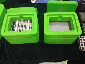 Ultra-low Temperature benchtop Ice-free Cryo Container -80℃ Freezer For Metal Test Rube Rack