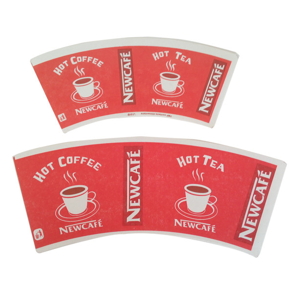 China Printed PE Coated Paper Fan factory