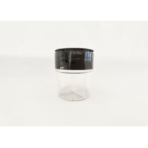 China Easy To Classify Simple Design Four Partition Plastic Spice Jar factory