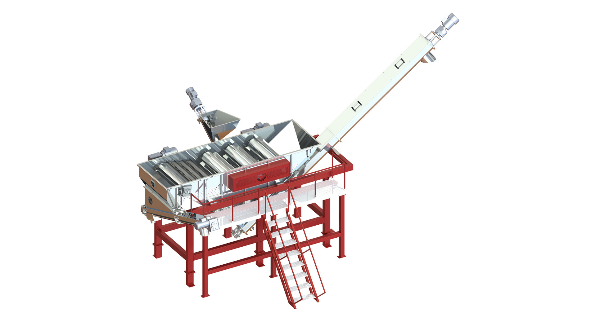 Automatic PET Recycling Line 500KG / H Product Capacity 105KW Installation Power