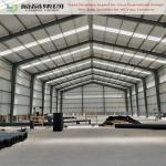 High Quality Prefabricated Steel Building Construction Building Garage Shed