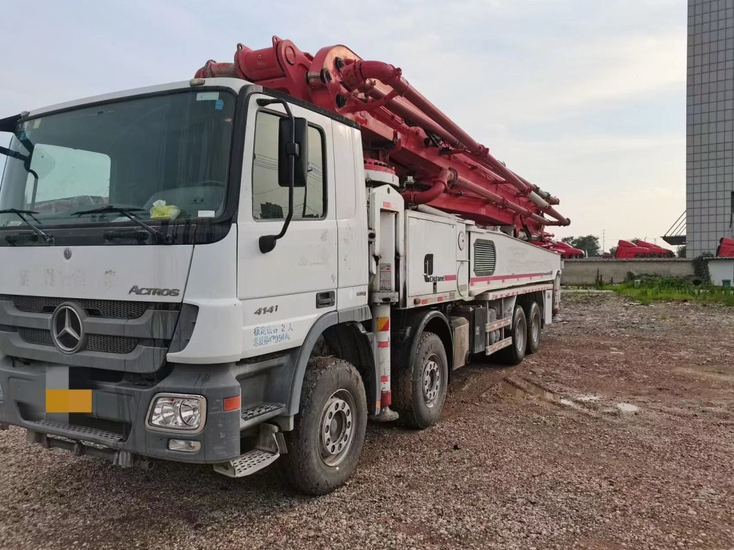 2012 Putzmeister Used Concrete Pump Truck 56m Truck Mounted Pump Mercedes Benz Machine Equipment Construction Machine