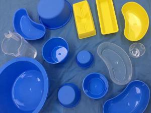 China Hard Plastic Disposable Kidney Dish Medical Tray Hospital Use Basin Kidney Dish factory