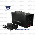 CDMA GSM WiFi Lojack signal Jammer 80m 10W UHF VHF 3G 4G 5G