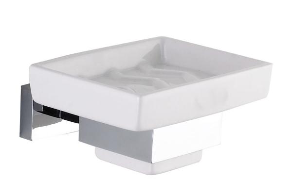 Soap Dish 86002 -Square &Brass&Chrome&Ceramic &Bathroom Accessories &kitchen