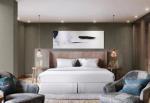 Villa Star Hotel Bedroom Sets Solid Wood Resort Hotel Commercial Furniture