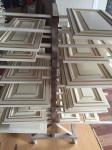 solid wood door panel,Glazed kitchen cabinet door,American style cabinet door