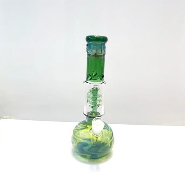 Perc Glass Recycler Bong Detachable Chigiriki Layered Recycler With Matrix