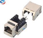 Metallic Color RJ45 Keystone Jack 90 Degree UTP Keystone Jack