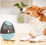 Interactive Tumbler Dog Treat Ball, Dog Leaky Food Dispensing Toy Puzzle Ball