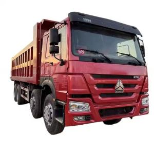 China Bule SINOTRUCK Used Dump Truck Tipper Howo A7 6x4 8x4 Cargo Tank 6.2-8m Online Support factory