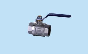 China Cr3 Zinc Hydraulic Valves Carbon Steel Low Pressure KHNV 2 Way Ball Valves 1/4'' factory