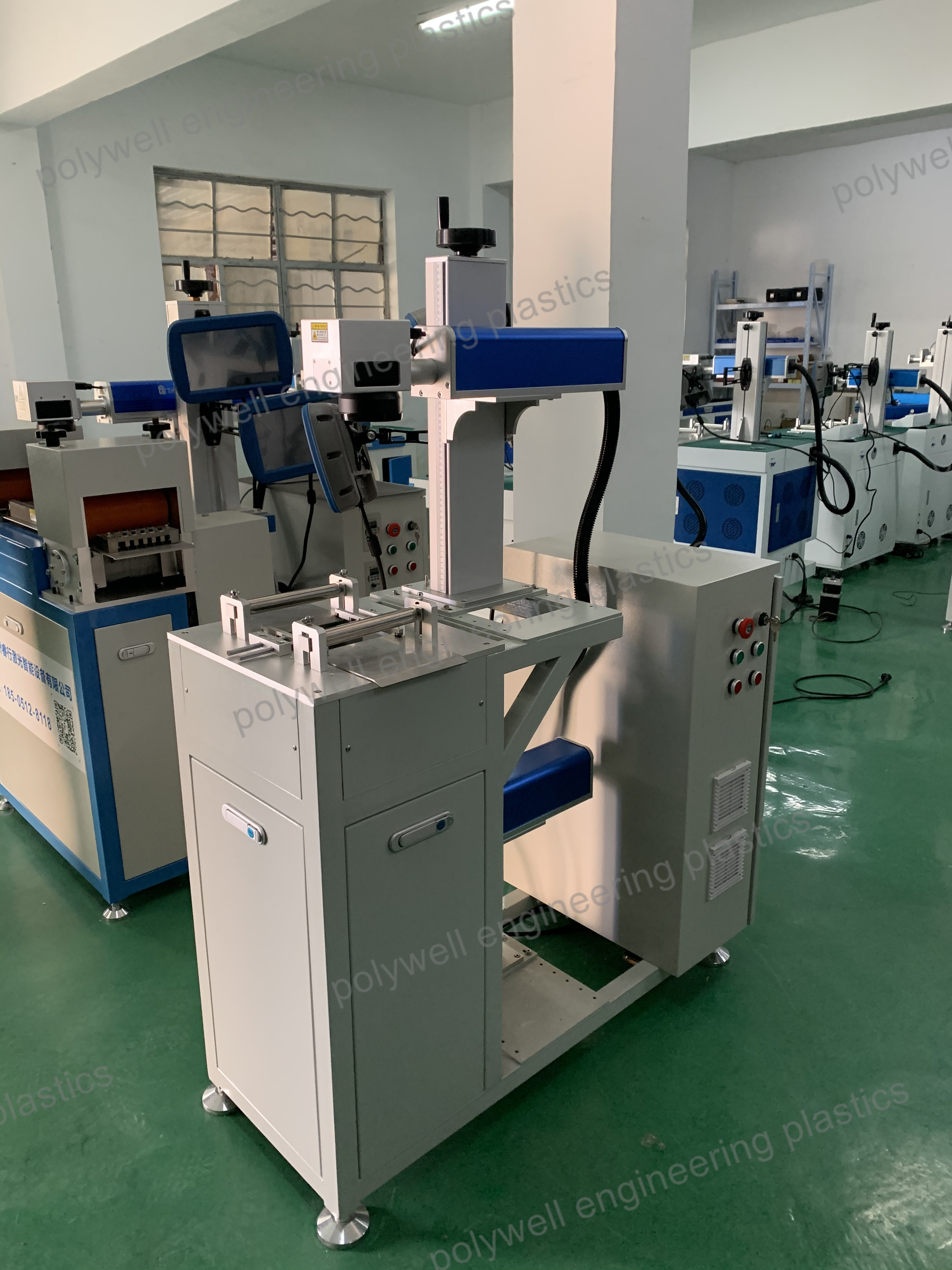 Split Desk Portable 20W 30W 50W Fiber Laser Marking Machine