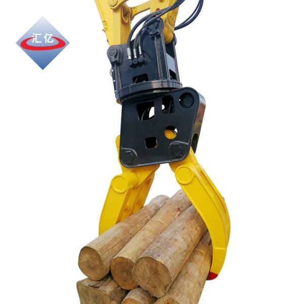 Rotating Excavator Grapple Hardox 400 Farms Hydraulic Rock Grab