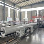 Plastic Pipe Extrusion Line HDPE PE Pipe Making Machine For Water Supply