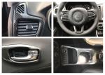 Jeep Compass 2017 Carbon Fiber Style Air Outlet Moulding , Steering Wheel
