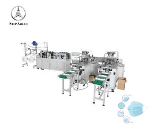 China Adjustable Speed Medical 3py Non Woven Mask Making Machine factory