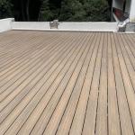 Anti UV Waterproof Wood Plastic Decking Anti Slip Outdoor Terrace Floor Wpc