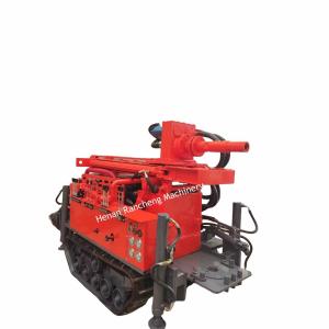 China High Efficiency 150m Deep Compact Crawler Water Well Drilling Rig Machine factory