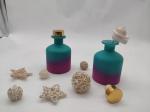 Colored Cosmetic Glass Bottles Shockproof Aroma Reed Diffuser Bottle