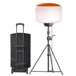 AC220V Portable Led Work Light 1400W Jobsite LED Balloon Light Tower For Law