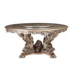 Chinese antique carved wooden dining table LS-A115L-3